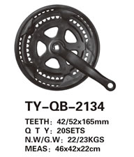 Chainwheel & Crank TY-QB-2134